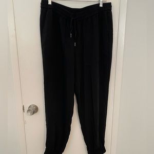 Ann Taylor Black Jogger Pants